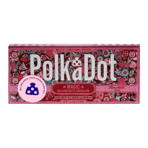 Chocolate Cherry Cordial PolkaDot Chocolate Bar