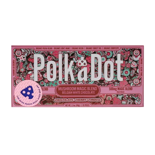 Chocolate Cherry Cordial PolkaDot Chocolate Bar