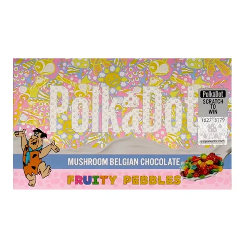 Fruity Pebbles PolkaDot Chocolate Bar