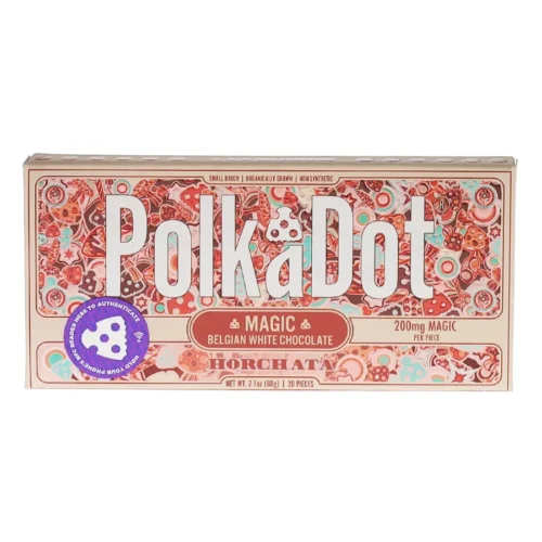 Horchata PolkaDot Chocolate Bar