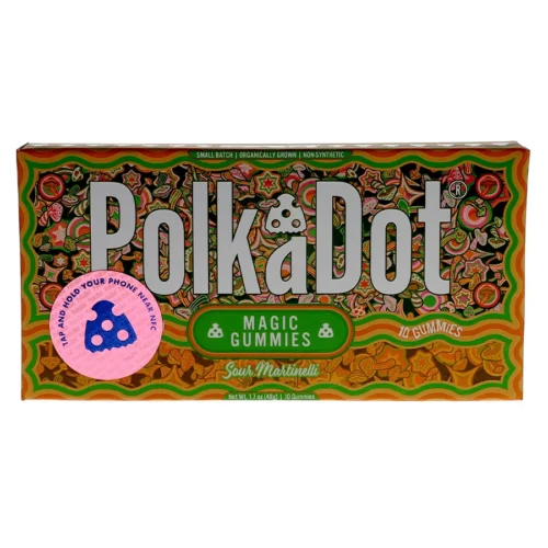 Sour Martinelli PolkaDot Belgian Magic Blend Gummies 4G