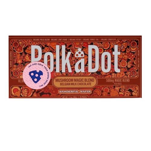 Wonderful Wafer PolkaDot Chocolate Bar